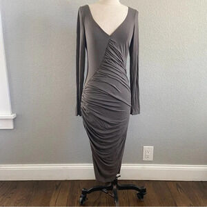 Marciano Long Sleeve‎ Jaycee Dress Size Medium Ruched
